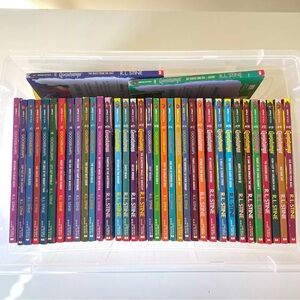 Goosebumps R.L.Stine Original 1990s Mystery Novels YA Book Lot 37 Books